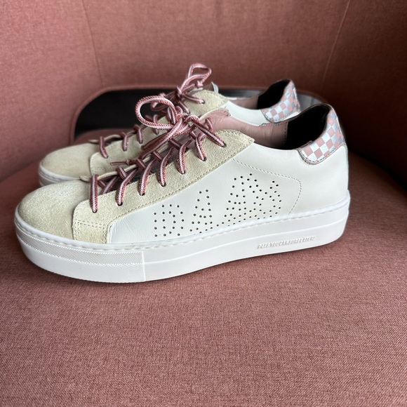 P448 women Thea Plataform sneaker EU 38 US 7.5 - Picture 1 of 6